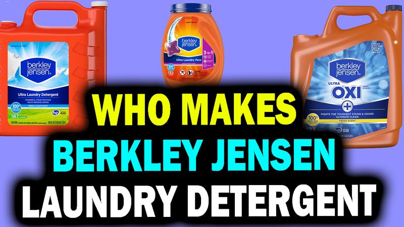 who makes berkley jensen laundry detergent