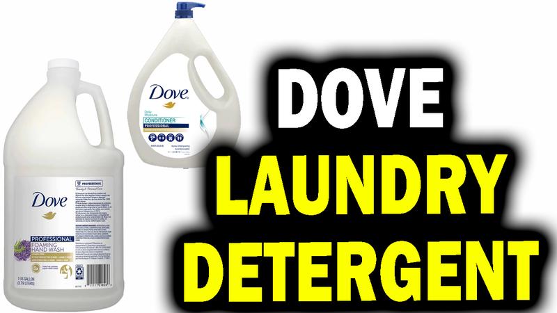 dove laundry detergent