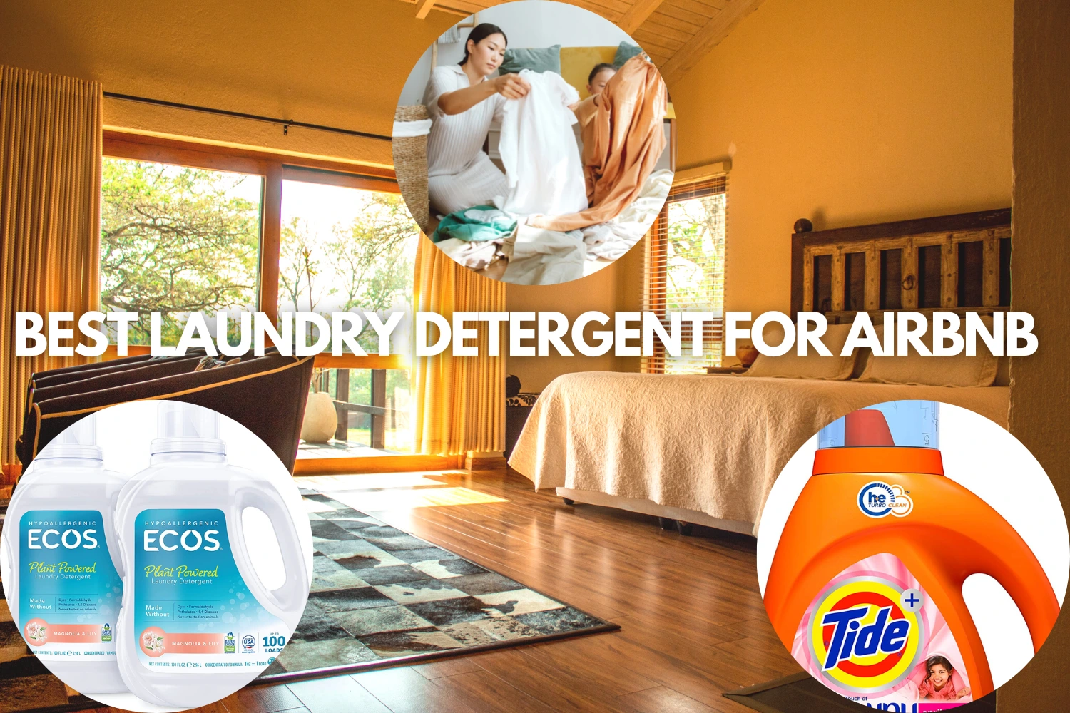 best laundry detergent for airbnb