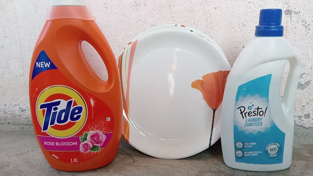 can you use laundry detergent to wash dishes