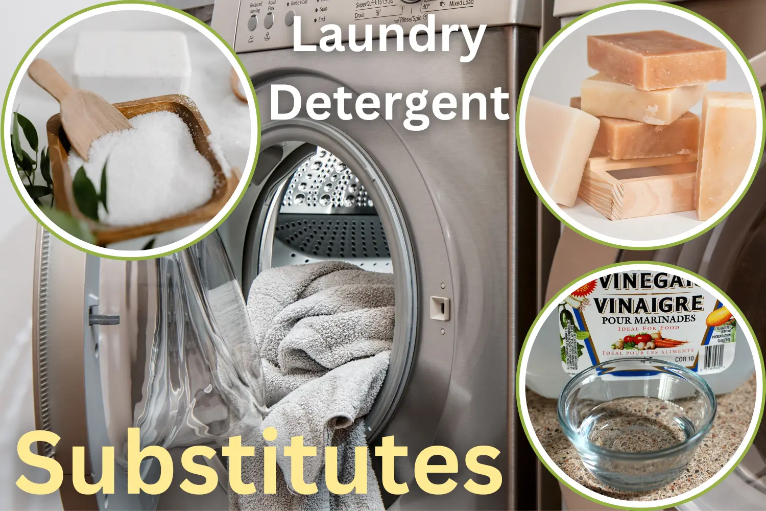 laundry detergent substitutes